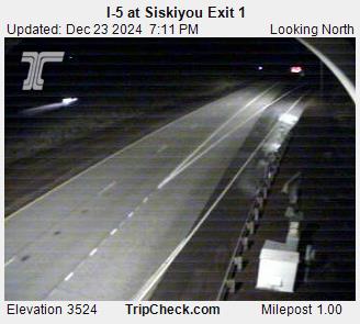 I-5 at Siskiyou Exit 1